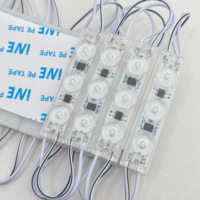 Module LED ultrasonique haute tension DC 12V CE Rohs 2W, lumières SMD2835 IP68, étanche en extérieur, bleu, pour boîtes lumineuses publicitaires