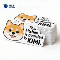 Étiquettes autocollantes de cuisine pour chiens, mignonnes et de qualité supérieure, en marque privée, directement de l'usine, pour les articles ménagers, les boutiques de cadeaux et les marchandises.