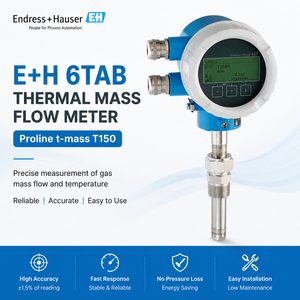 Endress+Hauser T-Mass T150 6TAB โซลูชันการวัดการไหลของก๊าซอุตสาหกรรม เครื่องวัดมวลแบบเทอร์มอล E+H - Product Image 1