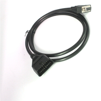 Cable de conexión de 16 pines para instrumento de diagnóstico LAUNCH X431 GDS en stock, para prueba de línea principal