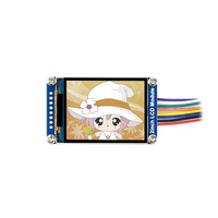 Modul Layar LCD IPS Waveshare 2 inci Permukaan Terpasang Resolusi 240*320 Antarmuka SPI Asal CN/GUA
