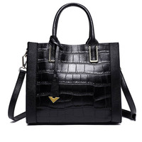 Sacs à main de luxe en cuir véritable pour femmes, OEM, avec fermeture éclair, sac fourre-tout décontracté, résistant à l'eau, bandoulière, doublure en nylon, 3L+