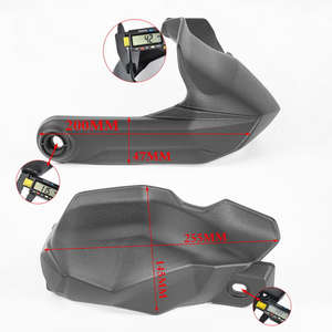 XXUN moto poignée garde pour <span class=keywords><strong>Kawasaki</strong></span> <span class=keywords><strong>Versys</strong></span> <span class=keywords><strong>650</strong></span> <span class=keywords><strong>2022</strong></span> 2023 2024 guidon protège-mains boucliers couverture frein embrayage Windshi - Product Image 3