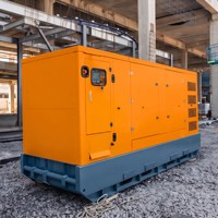 Générateurs à aimants permanents 100 kVA 200 kVA 250 kVA 300 kVA, groupe électrogène diesel super silencieux avec ATS et type conteneur pour la location