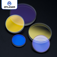 ZPLASER D37 * 7 38.1*6.35mm 6kw silice fondue 1064nm lentille de fenêtre de Protection Laser optique