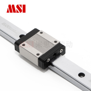 Bloque de Guía Lineal MSI MGN12C 15, Componente de Riel Deslizante de Acero con Rodamientos Grado C - Product Image 1