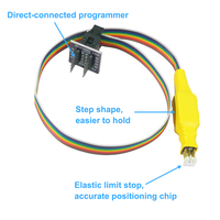 SOIC8 SOP8 150/200-208mil 5X6 6X8 Jalur Probe Klip Uji untuk Sirkuit EEPROM 93CXX/25CXX/24CXX untuk TL866 RT809F RT809H CH341 A