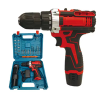 Ensemble de perceuse à percussion sans fil rechargeable portable multifonctionnelle de qualité industrielle Perceuse électrique sans fil