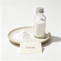 Poudre de leucine de qualité supérieure en vrac, supplément d'acides aminés en poudre blanche, fourni directement par l'usine 5 étoiles