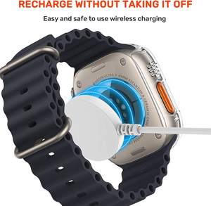 Lot de 2 coques complètes pour <span class=keywords><strong>Apple</strong></span> <span class=keywords><strong>Watch</strong></span> Ultra 49mm, couleur noire avec protecteur d'écran en verre trempé pour iWatch Ultra 49mm - Product Image 6