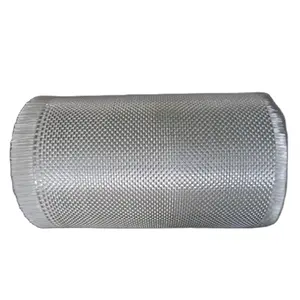 Grand rouleau <span class=keywords><strong>de</strong></span> tissu tissé en <span class=keywords><strong>fibre</strong></span> <span class=keywords><strong>de</strong></span> <span class=keywords><strong>verre</strong></span> E-Glass EWR300-1000 pour bateau - Product Image 1