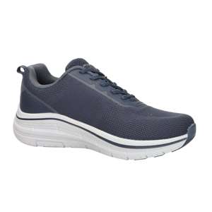 Marco Tozzi Men's <b>Sneakers</b> Blue Size 41 Heel 5 Cm <b>Canvas</b> Trendy Shoes - Product Image 2