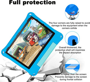 Étui de <span class=keywords><strong>protection</strong></span> pour tablette en EVA pour enfants, nouveau design 2022, compatible avec <span class=keywords><strong>Kindle</strong></span> Fire HD 10 2021 10,1'', coque de <span class=keywords><strong>protection</strong></span> HD 10 - Product Image 5
