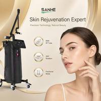 Machine à laser fractionné au CO2 professionnelle 10600 nm, écran 12 pouces, tube métallique RF, équipement de salon esthétique