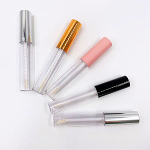 Contenants de brillant à lèvres en plastique transparent multi-capuchons de haute qualité, tubes vides avec bouchon à vis pour maquillage liquide cosmétique - Product Image 6