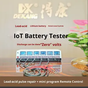 Probador de Baterías de <span class=keywords><strong>Litio</strong></span>-Ion y Plomo-Ácido Híbrido DK LAB con Pulsos de Sulfuración, Reparación, Medición de Capacidad, Carga y Descarga SF100S - Product Image 2