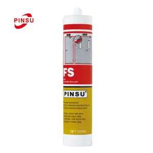 Bonding Strength PINSU-FS Neutral Fire Retardant Sealant Adhesive Silicone Sealant