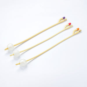 Kateter Urin Lateks Wanita Kateter Foley dengan 2 Arah - Product Image 3