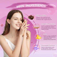 Gommes probiotiques pour femmes saveur ananas pH équilibre supplément de soutien digestif et immunitaire OEM ODM pour la santé intestinale