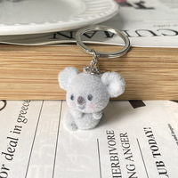 Animaux Mignons Flocage Koala Porte-clés En Peluche Koala En Peluche Jouet Résine Poupée Porte-clés Charme De Sac Porte-clés Pendentif Koala Ours Porte-clés