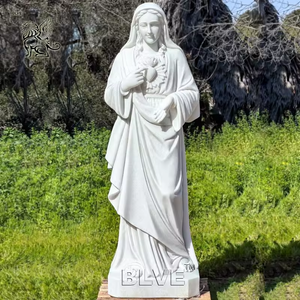 Decoración Religiosa para Exteriores BLVE, Estatua Católica, Escultura <span class=keywords><strong>de</strong></span> Mujer Tallada a Mano en Mármol, Nuestra Señora <span class=keywords><strong>de</strong></span> <span class=keywords><strong>Guadalupe</strong></span> - Product Image 6