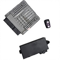 Unité de commande moteur d'occasion, ordinateur antivol CAS3, kit d'allumage, kit de démarrage pour BMW Série 3 E90 325 330 N52 V80 OE 7594941