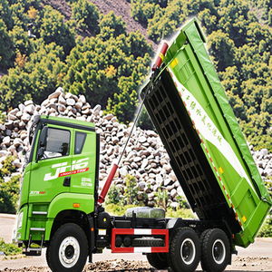รถบรรทุกดัมพ์ FAW J6P 6x4 คุณภาพสูง รถบรรทุกขนาดเล็กจีนยอดนิยม 350-450 แรงม้า เกียร์อัตโนมัติ มาตรฐานไอเสียยูโร 5 ใหม่ - Product Image 2