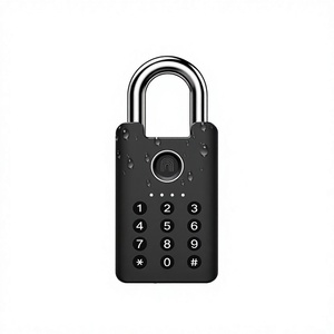 กุญแจล็อคอิเล็กทรอนิกส์ ODM แบบใหม่ พร้อมปุ่มกด tuya smart padlock กันน้ำระดับ IP65 - Product Image 1