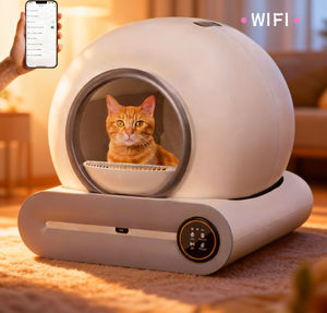 Kotak kotoran kucing pembersih sendiri otomatis pintar dengan kendali bau dan desain ramah lingkungan - Product Image 4