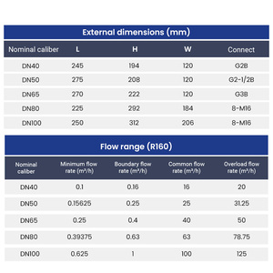 DN100 R160 Integrated Flange Connection Ultrasonic 304 Stainless Steel, 4G Communication Smart <b>Water</b> <b>Meter</b> 304 Stainless Steel W - Product Image 6