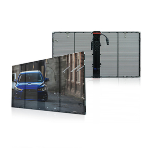 High quality HD video advertising indoor and outdoor p10.5 transparent led display - Product Image 2