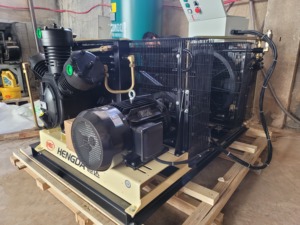 Hengda,H1041 H2541 11-22kw, machine de compresseur d'air à piston, 1.0m3/min haute pression 35Mpa pour usage industriel - Product Image 6