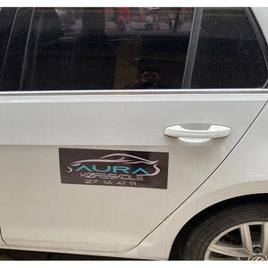 לוגו מודפס מותאם אישית מדבקה מגנטית לרכב מגנט לפרסום - Product Image 4