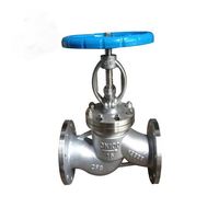 Vanne à soupape Globe en acier inoxydable 316 de haute qualité, à raccords DIN, pour l'arrêt d'huile et les applications haute température, direct usine