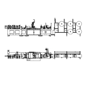 N95 كوب قناع الوجه بعد عملية صنع آلة مع حلقة الأذن - Product Image 3