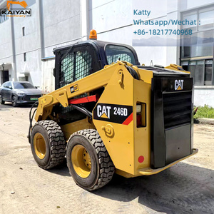 Chargeuse sur pneus CAT 236D d'occasion de haute qualité, Caterpillar 236D 426D, bon état, disponible - Product Image 4