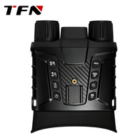 Jumelles TFN MV19 4K avec zoom 9X, lunettes de vision nocturne 3D montées sur la tête, infrarouge 850 nm