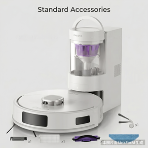 Robot Aspirador Láser PT40-C800 18000Pa con Base de Autovaciado, Mapeo Inteligente y Función de Mopa para Pelo de Mascotas - Product Image 6