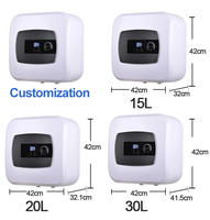Chauffe-Eau Électrique Portable en Acier Inoxydable de 15L, 25L, 30L pour la Maison – Petit Chauffe-Eau Instantané à Stockage