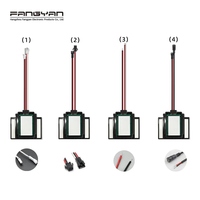 Interruptor Táctil Inteligente de Atenuación para Espejo de Pared LED, de Gama Alta Prémium, 12V 24V 5A 60W, para Iluminación de Espejo de Uno y Tres Colores (CCT)