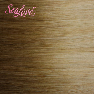 Extensions de cheveux invisibles à bandes adhésives, cheveux humains Remy, trame simple, double épaisseur, racine naturelle ombrée, couleur blonde - Product Image 5
