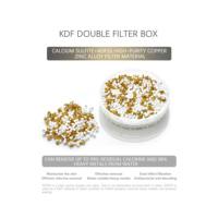 Pommeau de Douche ABS à Haute Pression avec Débit d'Eau Réglable, Filtre KDF pour Éliminer le Chlore et Filtre à Charbon Actif – Accessoire de Salle de Bain