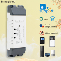 Ewelink – interrupteur universel pour domotique, contrôleur de porte de garage intelligent WiFi, 2 canaux, 85-250V, RF 433MHz, sans USB