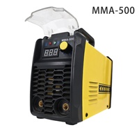 Machine à souder à l'arc MMA-400 professionnelle, 400 ampères, inverseur IGBT, portable, 110V 220V, pour travaux industriels lourds