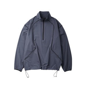 Custom Logo <b>Men's</b> <b>Lightweight</b> Windbreaker <b>Jacket</b> Breathable Outdoor Waterproof with Zipper Closure Casual Style for Spring - Product Image 6