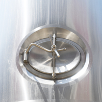 5000L Stainless Steel Beer Fermenter Conical Cooling Jacket Tank