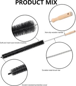 <span class=keywords><strong>Brosse</strong></span> <span class=keywords><strong>de</strong></span> <span class=keywords><strong>nettoyage</strong></span> longue et flexible multifonctionnelle <span class=keywords><strong>pour</strong></span> <span class=keywords><strong>radiateur</strong></span>, outil <span class=keywords><strong>pour</strong></span> cuisine, égouttoir, éliminateur <span class=keywords><strong>de</strong></span> peluches <span class=keywords><strong>pour</strong></span> lave-linge et sèche-linge - Product Image 4