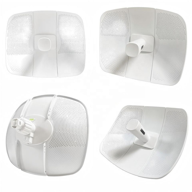 20KM Long-Range 5.8GHz Gigabit PTP Wireless Bridge 1000Mbps Ethernet Speed Waterproof Antenna Point to Point Wireless Bridge