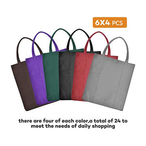 Barato impresión personalizada reutilizable supermark bolsa de compras bolsa no tejida - Product Image 5