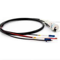 Connecteur extérieur FTTX J599 A8 D38999A8 6 broches pour câble fibre optique CPRI RRU BBU